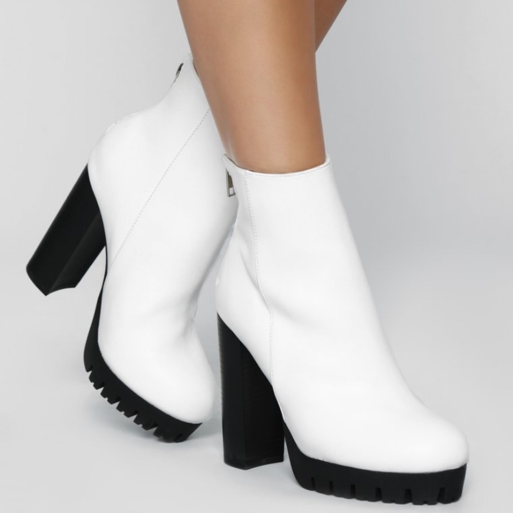 White boots